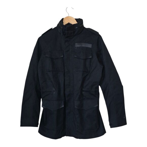 Nike Women's Size Medium Black/ Purple Performance Jacket Shell Rain Coat Zip Up - Picture 1 of 14